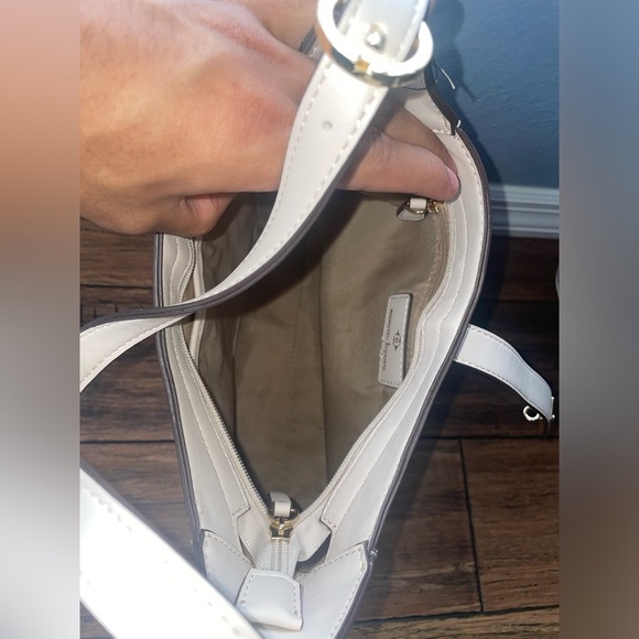 Floral purse Jackie bag shoulder bag flower bag cream purse cream bag hobo bag - Picture 4 of 16